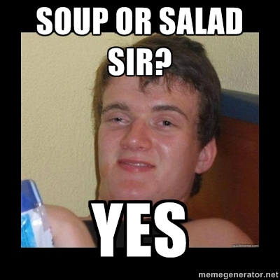 soup or salad